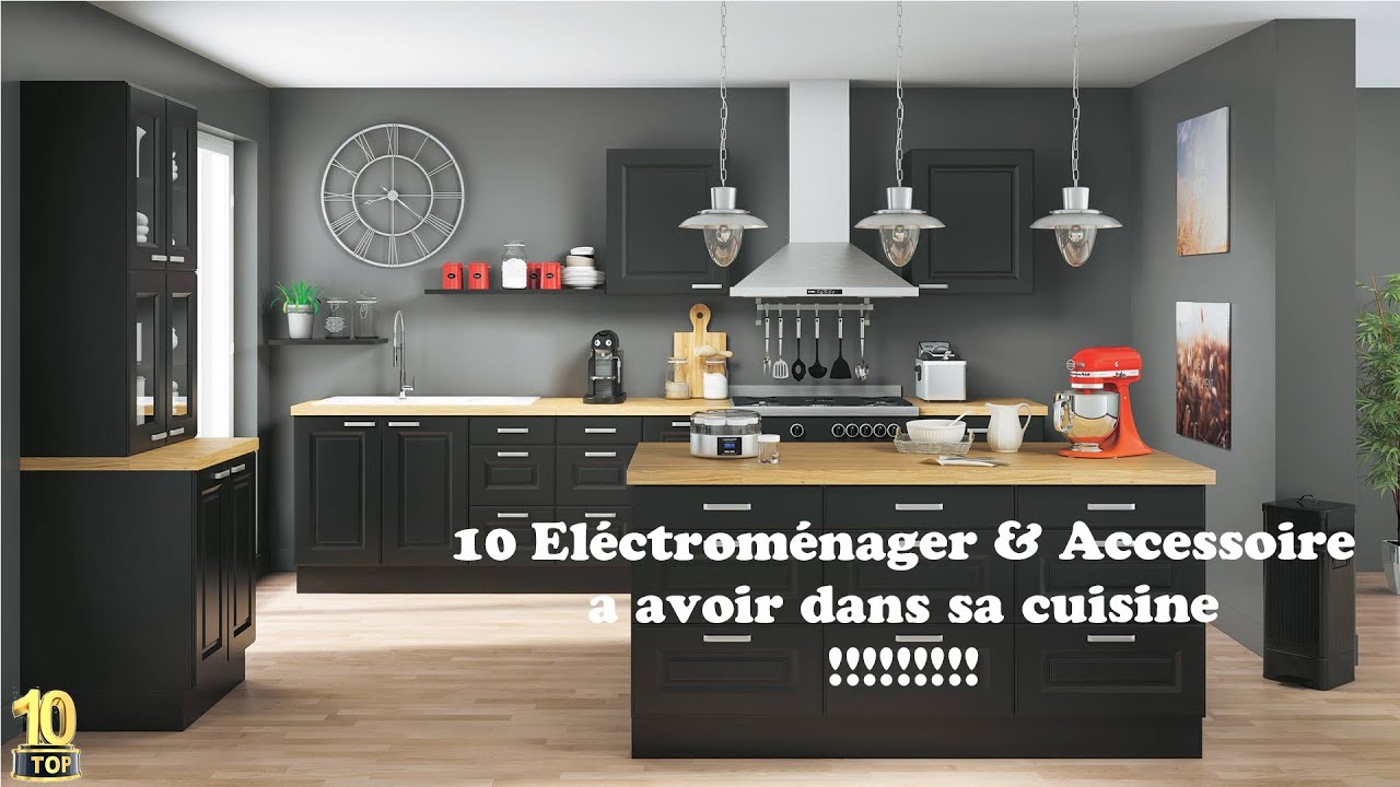 Électroménagers de cuisine : top 5 pour un usage optimal